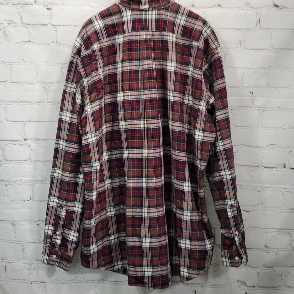 Polo Ralph Lauren Plaid Button Down Men's Size 2XLT